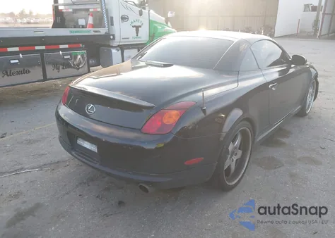 2002 Lexus Sc 430 из США, поврежденный, VIN JTHFN48Y120009112